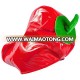 Funny Novelty Cheap Crazy Red Pepper Halloween Party Hat For Adult