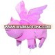 Hot Sale Funny Novelty Pink Pig Party Hat with Flapping wings For Adult